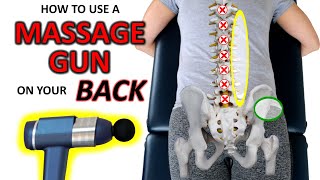 How to use a Massage Gun Lower Back [upl. by Melda]