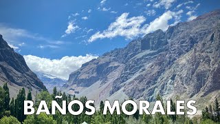 BAÑOS MORALES UNA MARAVILLA INCREÍBLE 🏕🏔🧗‍♀️  SAN JOSÉ DE MAIPO CHILE 🇨🇱 [upl. by Baillie]