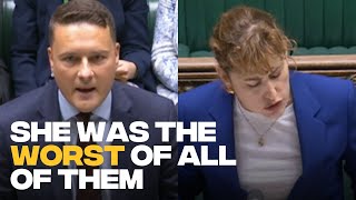 Tory MP ripped apart by Labours Wes Streeting [upl. by Atiuqram]