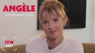 Interview quotpremières foisquot avec Angèle [upl. by Bunny830]