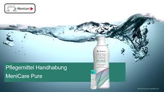 MeniCare Pure  Handhabung [upl. by Liba855]