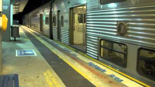 CityRail S64S83 Arriving and Leaving Holsworthy Station to Town Hall [upl. by Aitropal215]