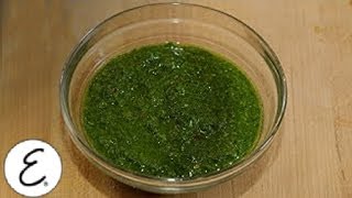 Classic Chimichurri Sauce  Emeril Lagasse [upl. by Sherm121]