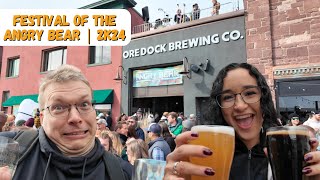 Michigan Festival of the Angry Bear Vlog  Ore Dock Brewing Co  Craft Beer Food Trucks amp Fun [upl. by Garreth]