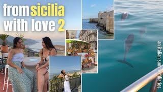 italy vlog exploring sicily what to do amp eat in taormina catania and ortigia siracusa [upl. by Suzanne]