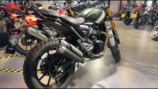 2024 Triumph Scrambler 400X and Speed 400 first look  Fowlers Triumph [upl. by Einnoj231]