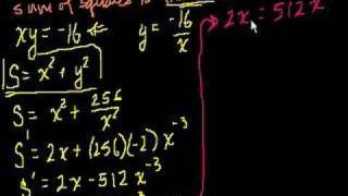 Optimization with Calculus 1 [upl. by Adnala31]