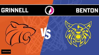 Grinnell Varsity Girls Basketball vs Benton 2224 at 600 pm [upl. by Warthman]