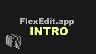 FlexEditapp  Intro DE [upl. by Ycats]