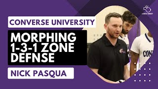 How to Play a MORPHING 131 Zone Defense  Nick Pasqua [upl. by Annehcu]