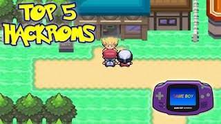 TOP 5 HACK ROMS BASADOS EN POKEMON DIAMANTE PERLA Y PLATINO PARA GBA ANDROID Y PC [upl. by Maddy677]