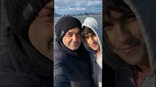 Bobby Deol with son Aryaman 💞✨shorts ytshorts bobbydeol aryamandeol [upl. by Nnasor]