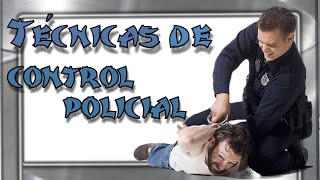 ✊🏻 Como SOMETER a un DELINCUENTE ☠️  Como hacer LLAVES DE DEFENSA PERSONAL Control Policial 👮🏻‍♂️ [upl. by Ardnekahs]