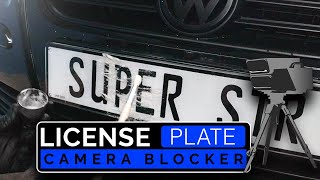 Home Made Licence Plate Blocker [upl. by Magan]