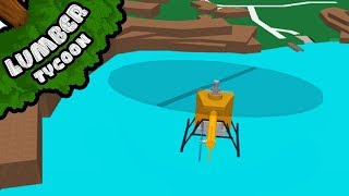 HELICOPTER UPDATE in Lumber Tycoon 2  Roblox [upl. by Enylodnewg]