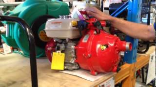 Davey twin impeller firefighter engine driven pump [upl. by Cece]