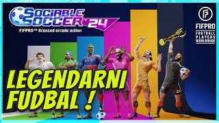 🔴 NAJBOLJI FUDBAL  Sociable Soccer 24 GAMEPLAY [upl. by Irvin]