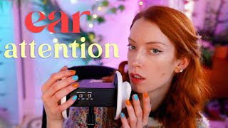 Slowwww Ear Attention ASMR 💤 UpClose Whispers [upl. by Balough]