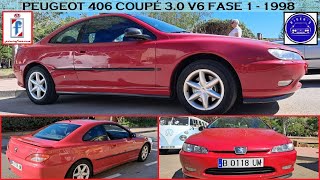 ✅Peugeot 406 Coupé 30 V6 Pininfarina 1998 Review [upl. by Noirred]