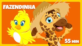 Fazendinha  Giramille 55 min  Desenho Animado Musical [upl. by Adlai]