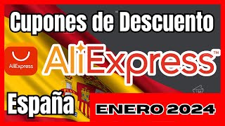 Cupones de Descuento Aliexpress España Enero 2024  Codigo de Descuento Aliexpress España [upl. by Ongun]