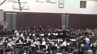 OCSA  OSCEOLA COUNTY SCHOOL FOR THE ARTS FL HS CONCERT BAND EXTRAVANGANZA 42816 FESTIVO [upl. by Attalanta325]