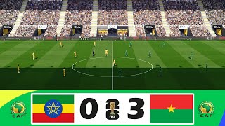 Ethiopia vs Burkina Faso 03  FIFA World Cup 26™ CAF Qualifiers  Match Highlights [upl. by Neysa]