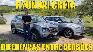 Hyundai Creta N Line e Creta Ultimate  Diferenças entre as versões [upl. by Froh]