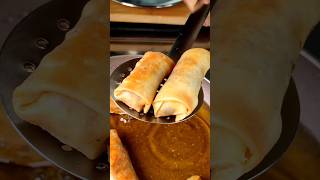 Spring Rolls recipe foodies food shorts viral streetfood [upl. by Emiatej68]