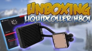 Unboxing Liquid Cooler H80i de Corsair [upl. by Bolitho]