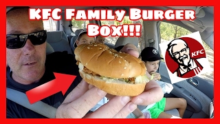 KFC Family Burger Box [upl. by Ashlan]