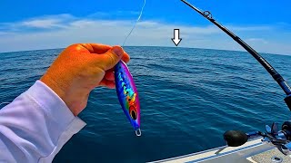 I Tossed this Sardine Jig 250 Deep in the Gulf and Hooked Something Huge [upl. by Gualterio]