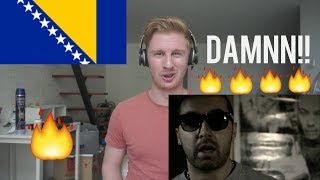 DAMNN Frenkie Buba Corelli Jala Kontra  RMX Official video  FIRST BOSNIAN RAP REACTION [upl. by Elleivap]