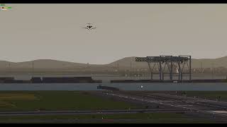 Landing at Boston Logan Intl Airport KBOS XP11 Flybyspotter view [upl. by Anole693]