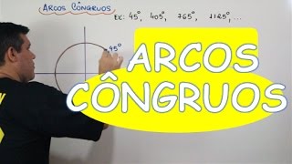 CIRCUNFERÊNCIA TRIGONOMÉTRICA ARCOS CÔNGRUOS AULA 324 [upl. by Anidal108]