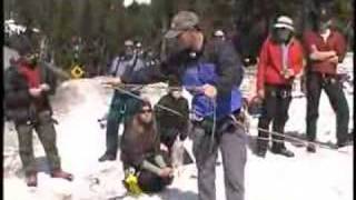 Crevasse Rescue Part III  Check Victim  Drop Loop [upl. by Ligetti]