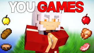 MINECRAFT  YOUGAMES  BATALLA DE YOUTUBERS EN SKYWARS [upl. by Mufinella32]