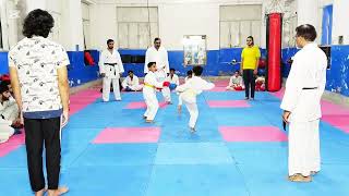 kids selection fight for 1st Shinbudo Punjab karate Championship [upl. by Aratahc]