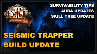 PoE 316  BUILD UPDATE  Seismic Exsanguinate Trap Saboteur Build [upl. by Nej]