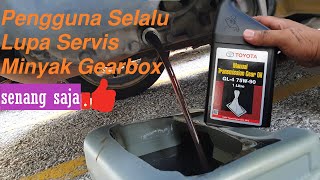 Perodua Viva  Tukar Minyak Gearbox Manual [upl. by Sardse]