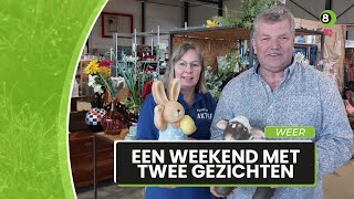 Weerboer Gerrit Vossers ziet een weekend met twee gezichten tegemoet [upl. by Neelrihs]