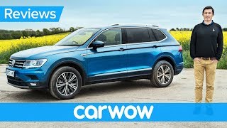 Volkswagen Tiguan Allspace SUV 2018 indepth review  carwow Reviews [upl. by Siubhan356]