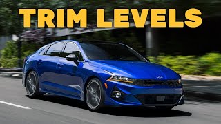 2024 Kia K5 Trim Levels and Standard Features Explained [upl. by Mari]