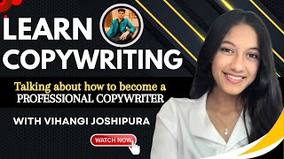 How to become professional Copywriter  Ft Vihangi Joshipura  linkedin copywritingsecrets [upl. by Victorine]