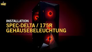 HOWTO Anschließen der RGBLüfter eines SPECDELTA  175R [upl. by Assyla]