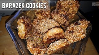 Barazek  Arabic cookies  Arabic recipes [upl. by Nealey]