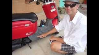 HOW TO RESTORE PLASTICS W Heat Gun amp D3 RENEW PROTECT Yamaha C3 MotorcycleSafe [upl. by Ayram653]