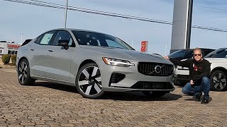 2024 Volvo S60 Recharge AWD  Is It The BEST Compact Executive Sedan [upl. by Servetnick]