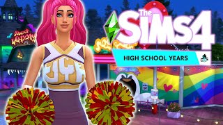 Getting ready for prom woohooing on the pier and cheerleading  Sims 4 High School years [upl. by Jeanie]