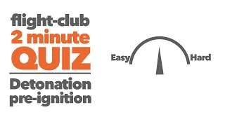 Detonation and preignition quiz [upl. by Neliac]